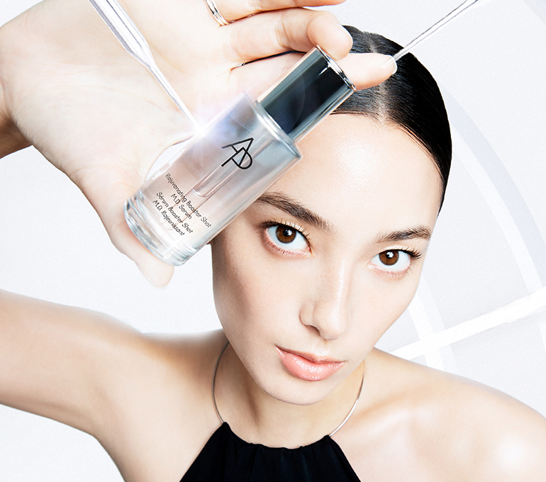 피부 특수 케어 M.D. 세럼 사용 시